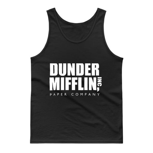 The Office Dunder Mufflin INC Paper Tank Top