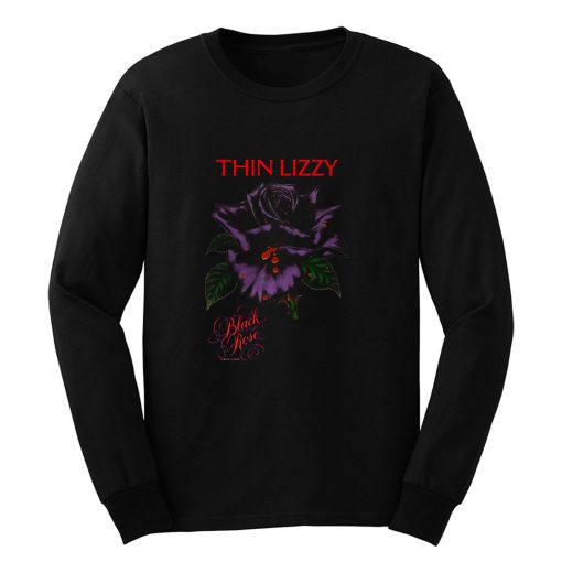 Thin Lizzy black rose Long Sleeve