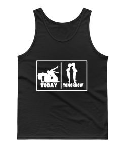 Today Tomorrow Adult Couples Sexual Humor Love Tank Top