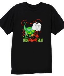 Trick Rawr Treat Halloween T Shirt