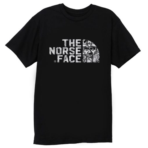 Viking apparel The norse face front Next Level Mens Triblend T Shirt