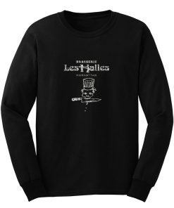 Vintage Looking Brasserie Les Halles Long Sleeve