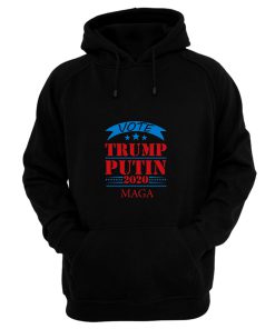 Vote Trump Putin 2020 United States Election American President Hoodie