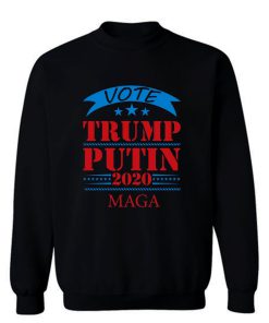 Vote Trump Putin 2020 United States Election American President Sweatshirt