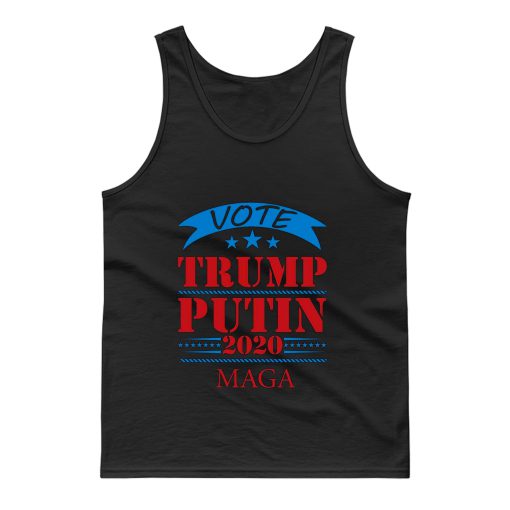 Vote Trump Putin 2020 United States Election American President Tank Top