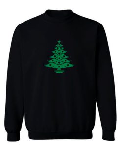 Weihnachtsbaum Damen Sweatshirt