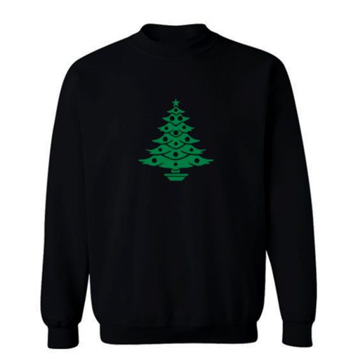 Weihnachtsbaum Damen Sweatshirt