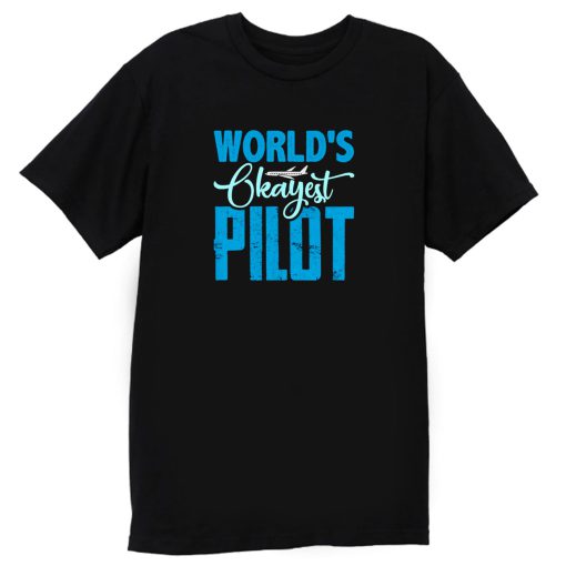 Worlds Okayest Pilot T Shirt