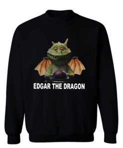 edgar the dragon digital printed Sweatshirt