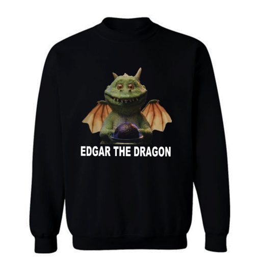 edgar the dragon digital printed Sweatshirt