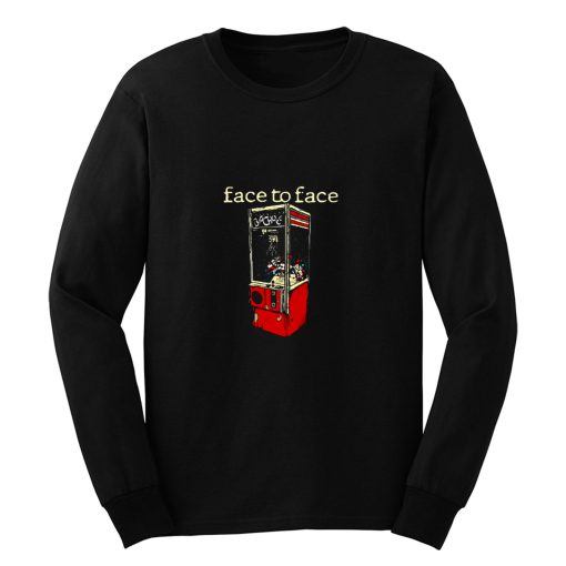 face to face bigchoice black gildan Long Sleeve