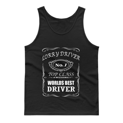 lorry driver best driver Tank Top