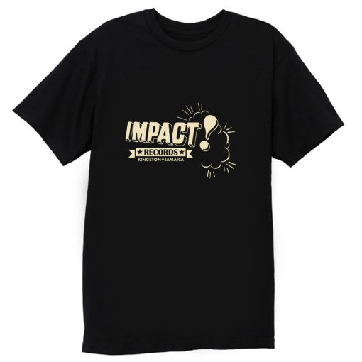 retro IMPACT Records Jamaica T Shirt