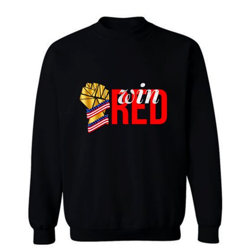 win red Sweatshirt