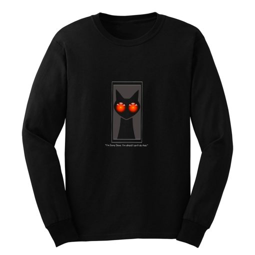 2001 A Space Odyssey Cat Long Sleeve