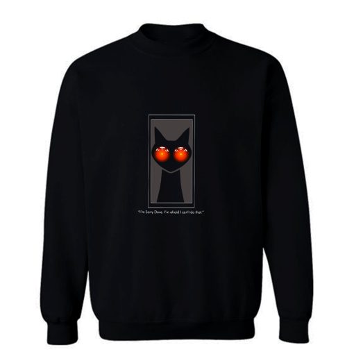 2001 A Space Odyssey Cat Sweatshirt