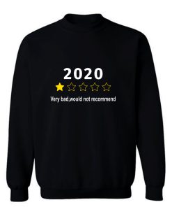 2020 Do Not Recommend Sweatshirt