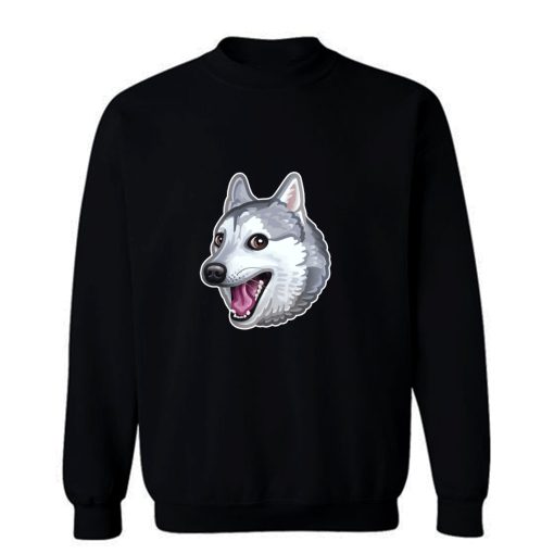 Awkward Doggo Meme Sweatshirt