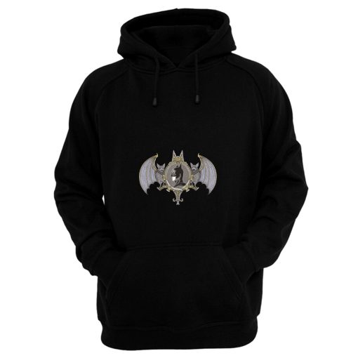 Bat Crest Hoodie