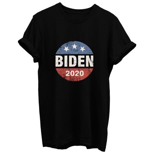 Biden 2020 Joe Biden Vintage Button Funny Anti Trump T Shirt