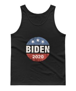 Biden 2020 Joe Biden Vintage Button Funny Anti Trump Tank Top