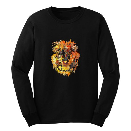 Big Lion Head Long Sleeve