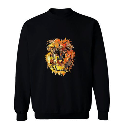 Big Lion Head Sweatshirt