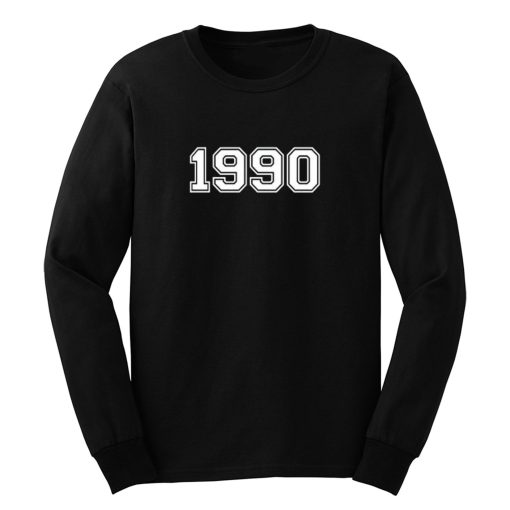 Birthday Birth Year Long Sleeve