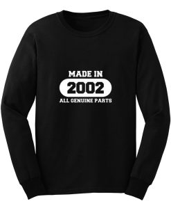 Birthday Birth Year Trendy Graphic Long Sleeve