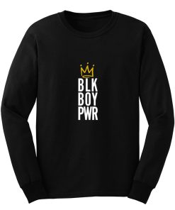 Black Boy Power Long Sleeve