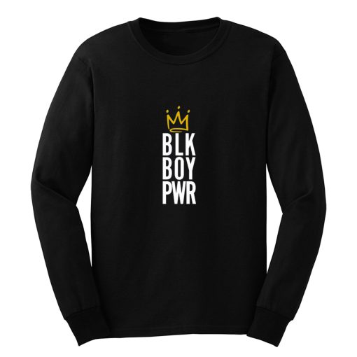 Black Boy Power Long Sleeve