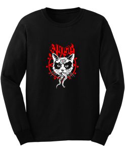 Black Metal Cat Long Sleeve