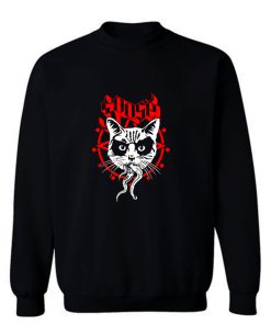 Black Metal Cat Sweatshirt
