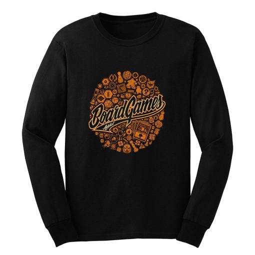 Board Game Addict Long Sleeve