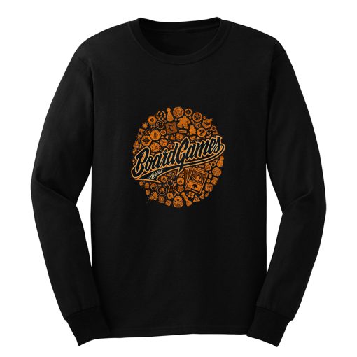 Board Games Addict Long Sleeve