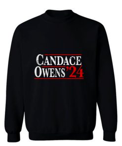 Candace Owens 2024 Vintage Distressed Campaign Election Sweatshirt