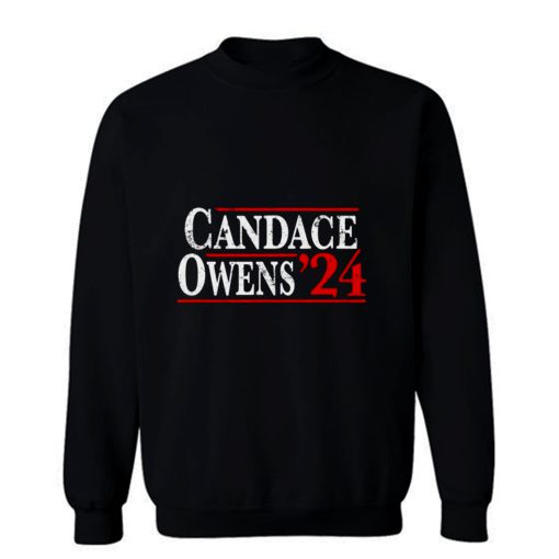 Candace Owens 2024 Vintage Distressed Campaign Election Sweatshirt