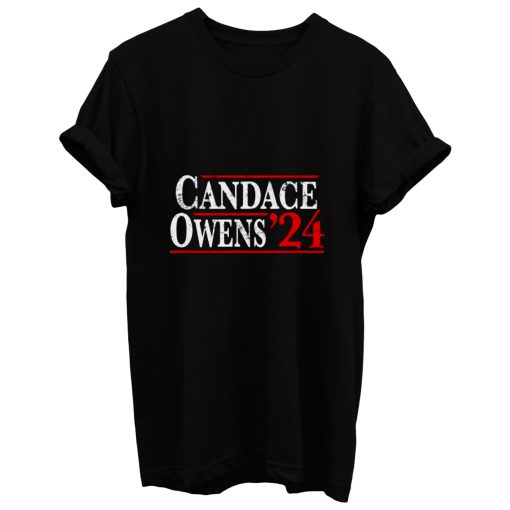 Candace Owens 2024 Vintage Distressed Campaign Election T Shirt