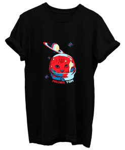 Cat Astronaut Major Tom Space Cat T Shirt