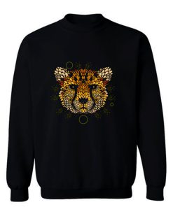 Cheetah Face Sweatshirt