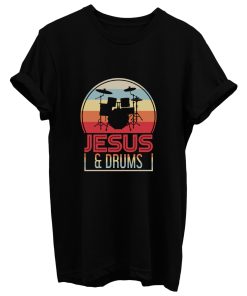 Christian Drummer Drums Music Jesus Christ T Shirt