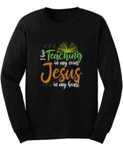 Christian School Teacher Pray Jesus Christ Long Sleeve