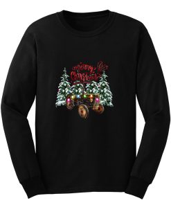 Christmas Tractor Long Sleeve