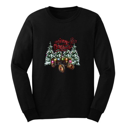 Christmas Tractor Long Sleeve