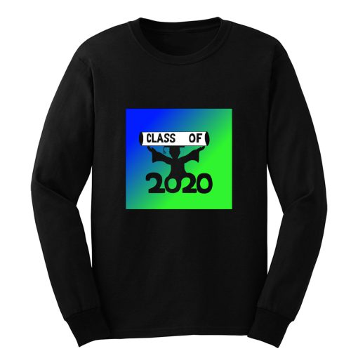 Class Of 2020 Green Blue Grad Long Sleeve