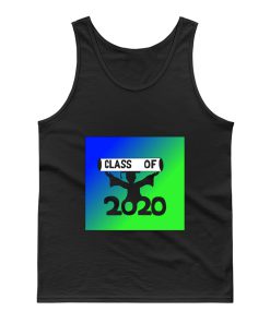 Class Of 2020 Green Blue Grad Tank Top
