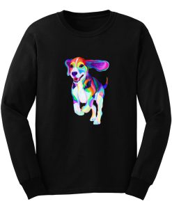 Colorful Beagle Long Sleeve