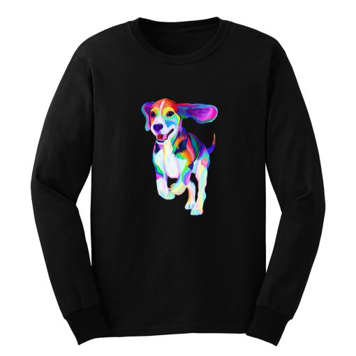 Colorful Beagle Long Sleeve