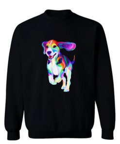 Colorful Beagle Sweatshirt