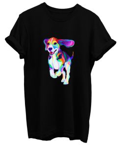 Colorful Beagle T Shirt